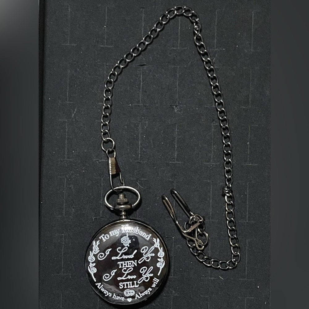 Watch to my husband pocket watch NWT